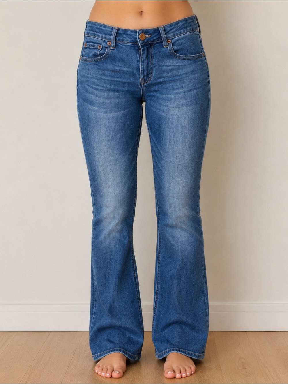 American Eagle Outfitters Blue Flare Jeans